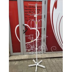 Стійка-опора для набірної комплектації d25мм. висота 1,7м